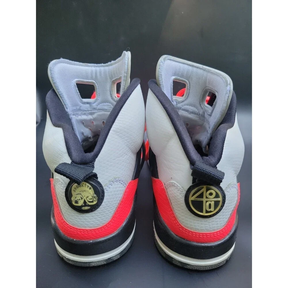 Nike Air Jordan Spizike iD Custom White Red Black 605236-983 Men's Sz 7 2013